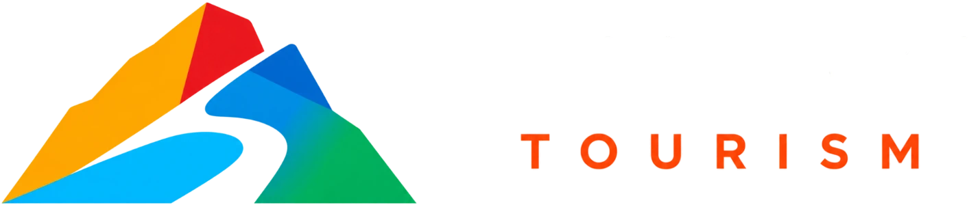 Pink Rock Tourism logo white